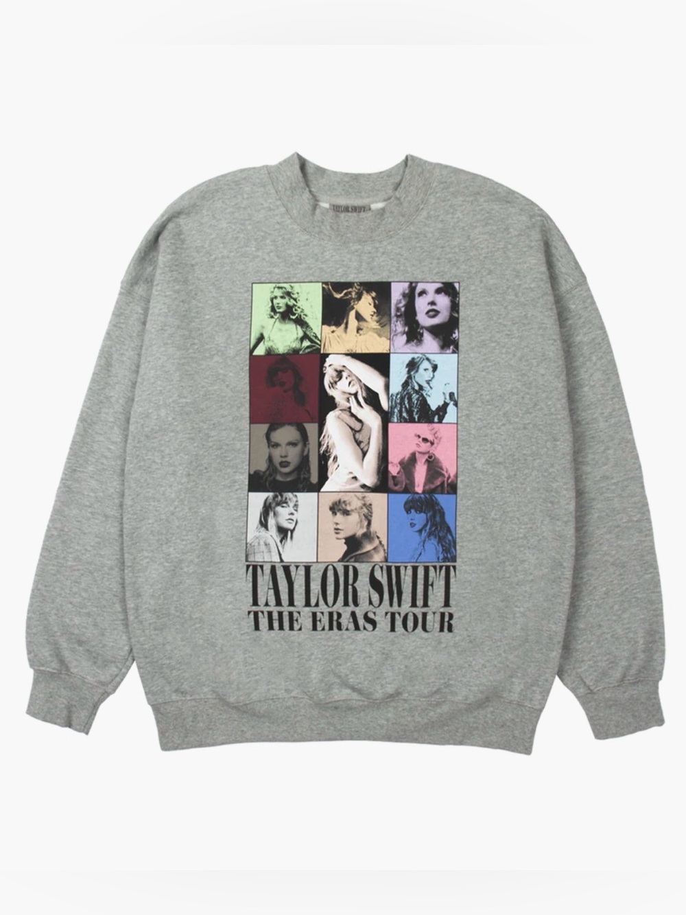 Taylor Swift The Eras Tour Official Merch Graphic Crewneck Sweatshirt Size L